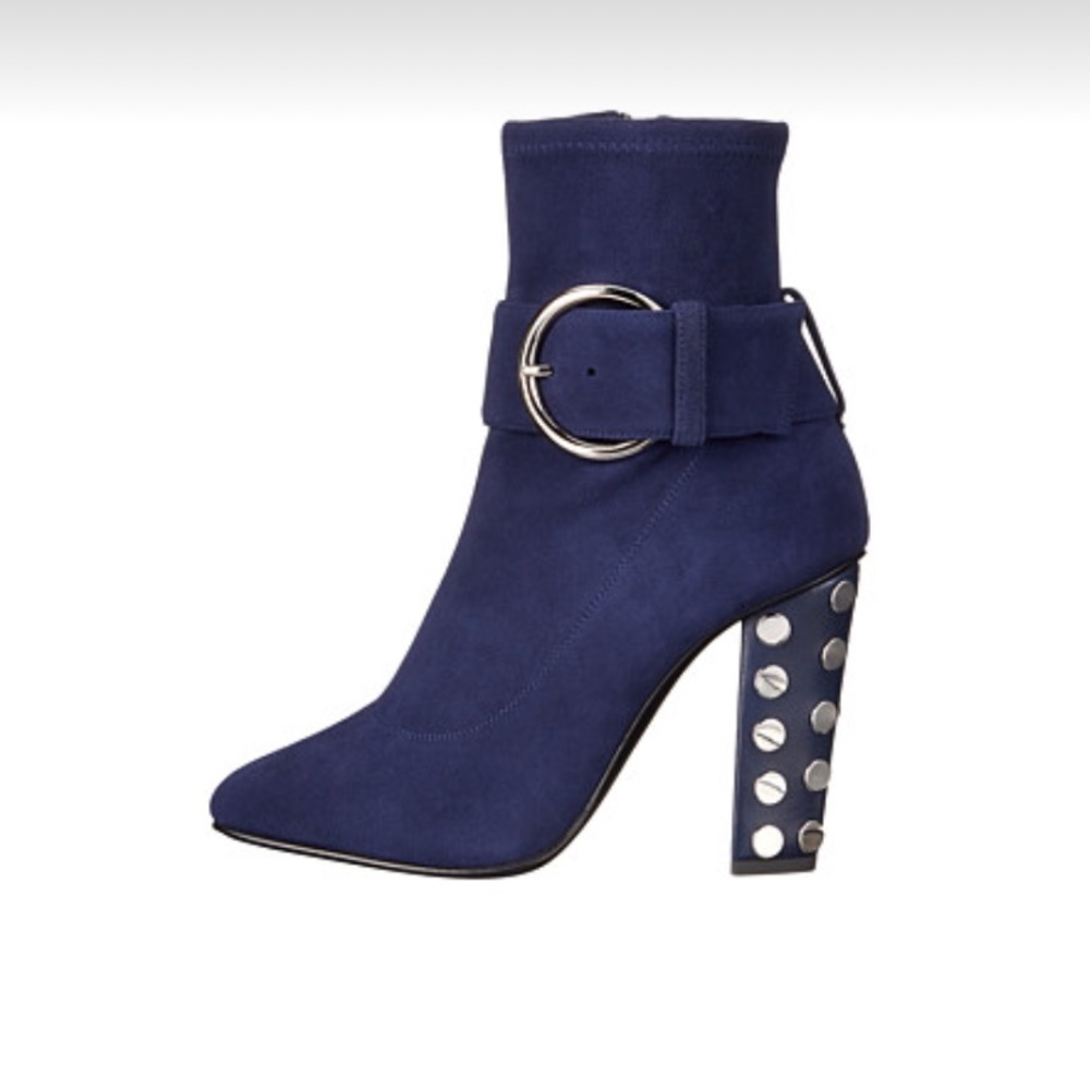GIUSEPPE ZANOTTI studded leather heeled Ankle boots